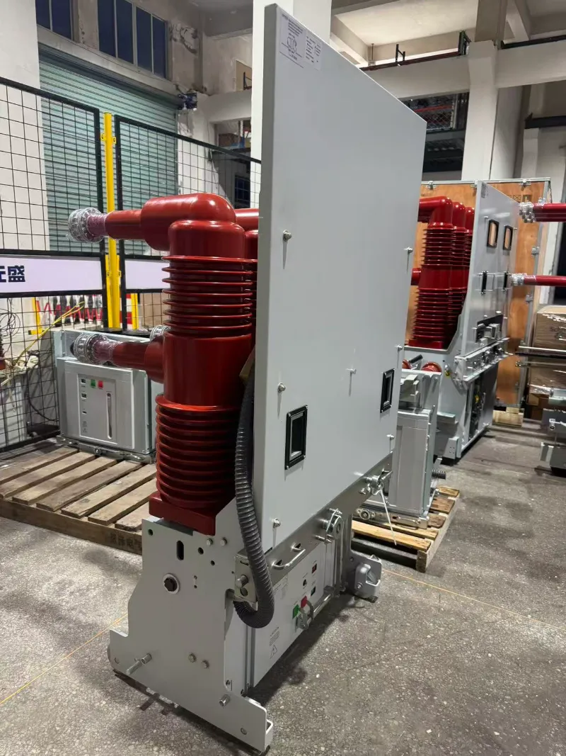 Вакуумний вимикач ZN85-40.5 36KV, що стоїть на підлозі з ручним візком Вакуумний вимикач ZN85-40.5 36KV, що стоїть на підлозі з ручним візком